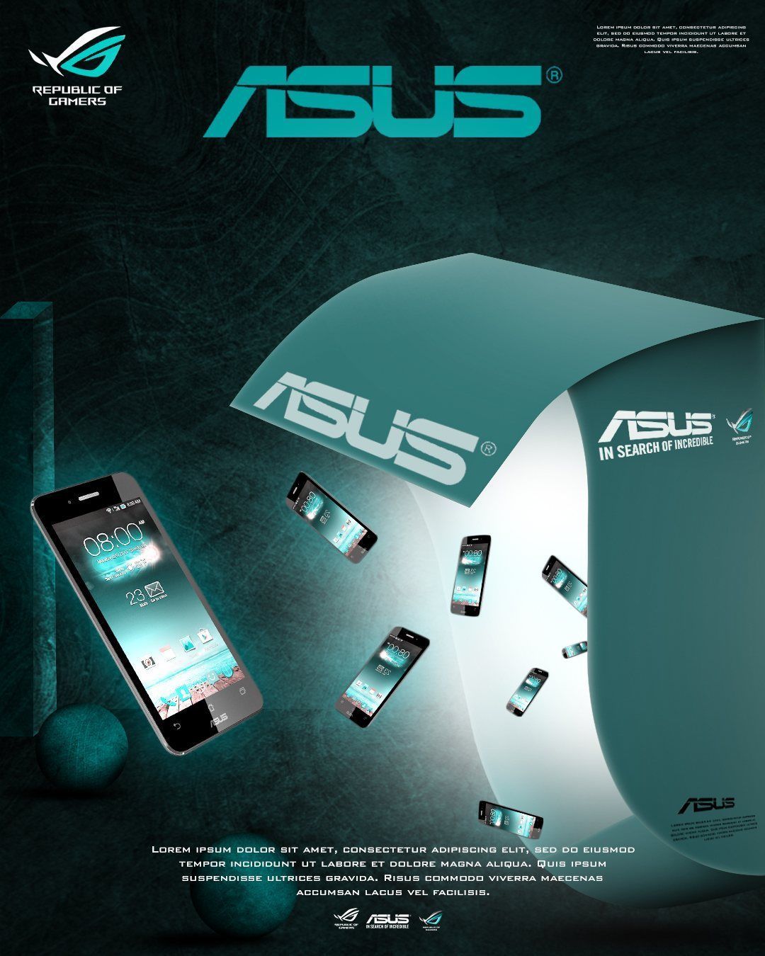 ASUS Phone Product Poster