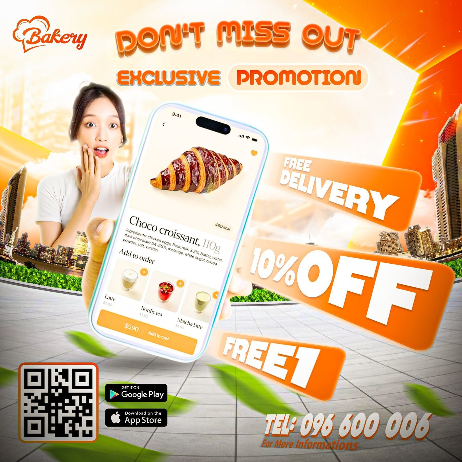 Bakery Product Poster