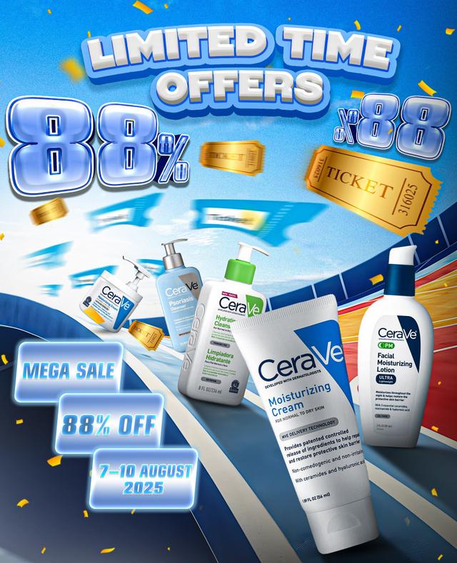 CeraVe Skincare Product Poster