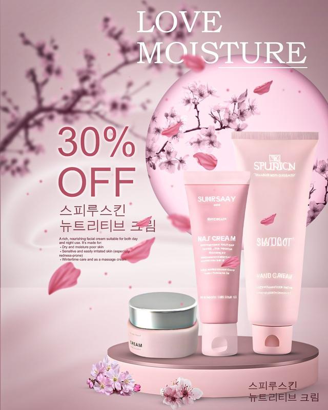 New Cosmetic Product Poster