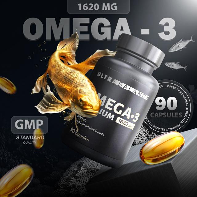 Omega 3 Product Poster