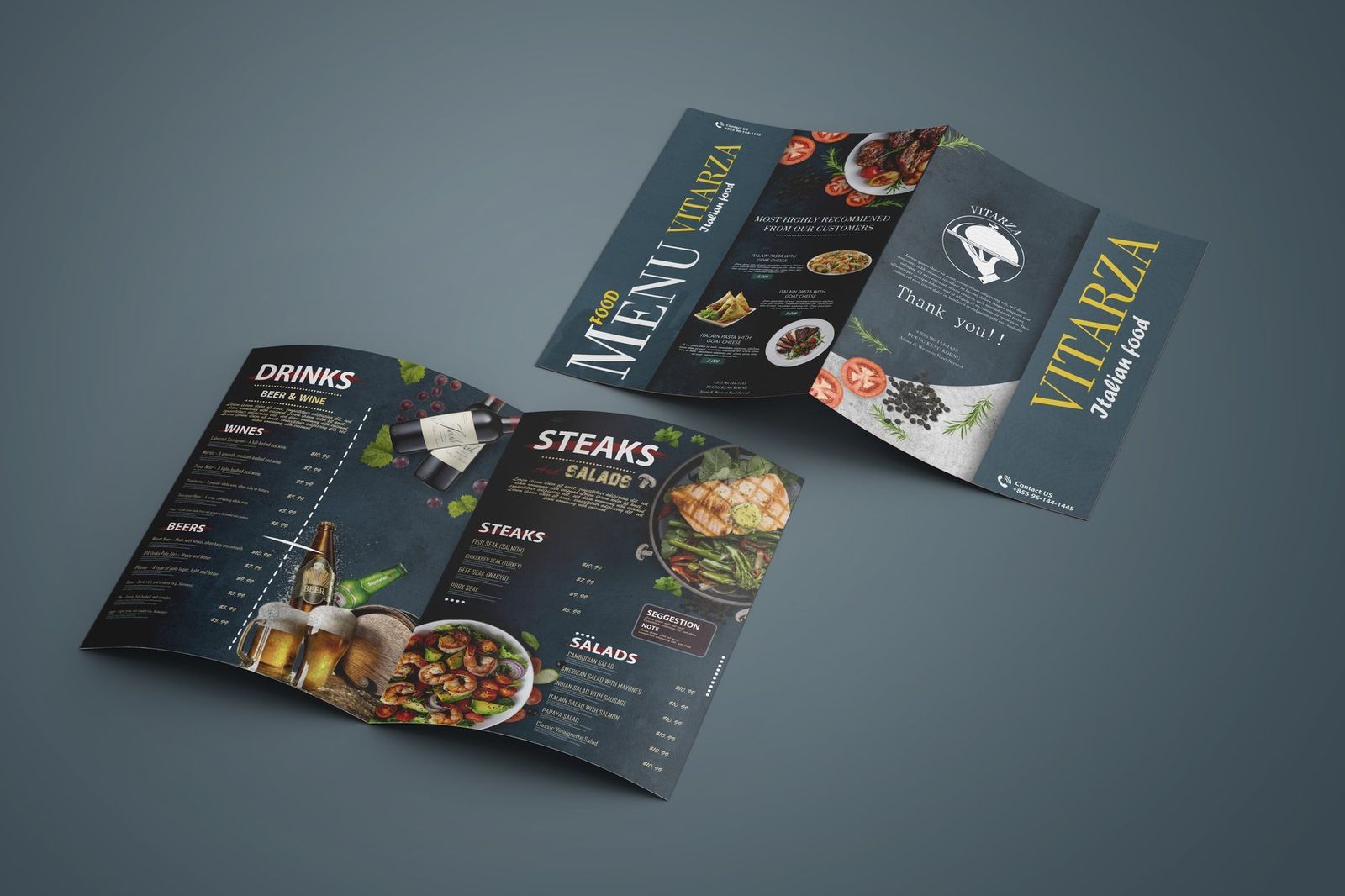 Restaurant Menu Poster